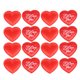 thumbnail image 2 of 400 Uds. Tela de pétalos en forma de corazón rojo impreso decoración de boda confeti para el Día de San Valentín, 2 of 5