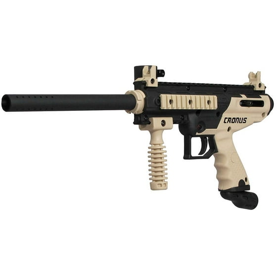 Tippmann Cronus Basic Paintball Gun Marker Semi Automatic Tan Black - 