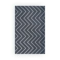 thumbnail image 1 of Chevron Zig-Zag Indoor/ Outdoor Area Rug, 3'5" x 5'5", Grey, 1 of 9