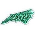 thumbnail image 2 of North Carolina Shape Cute Letters Native Local - 12" Vinyl Sticker Waterproof Decal, 2 of 4