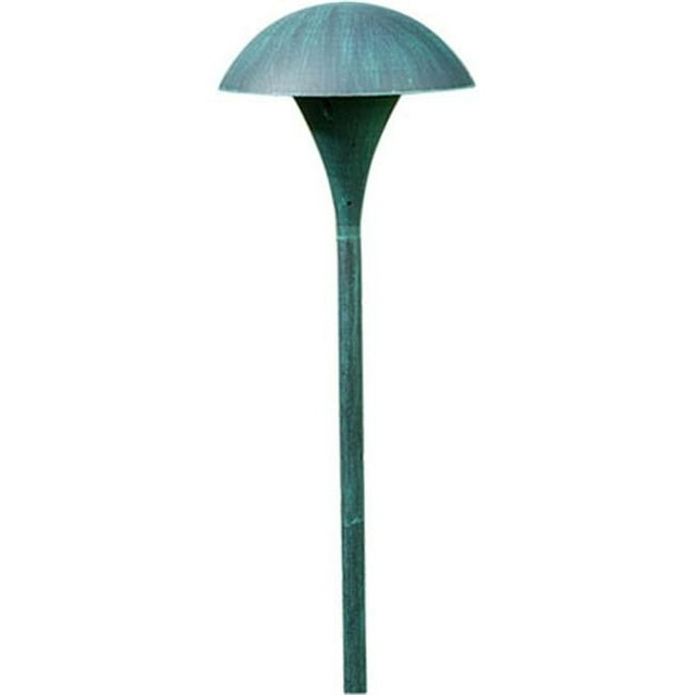 Cast Aluminum Path, Walkway and Area Light, Patina Green