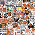 thumbnail image 1 of Basketball Stickers 50Pcs Sports Basketball Fan Stickers Decals Variety Vinyl for Water Bottle, Skateboard,Refrigerator, 1 of 4