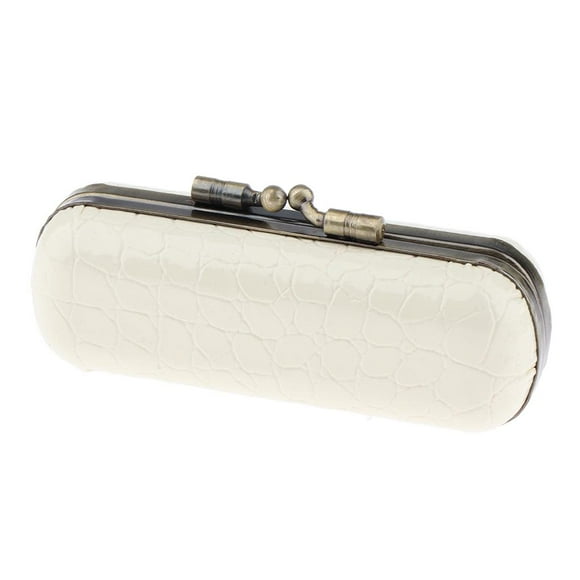 Espejo Caja de Maquillaje de Almacenaje Estuche de Lápiz La Joyas Blanco Sunnimix Estuche de almacenamiento de lápiz labial