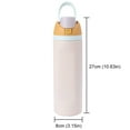 thumbnail image 4 of Vaso aislado 24 oz paja 304 taza de acero inoxidable para deportes al aire libre beige, 4 of 7