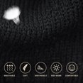 thumbnail image 6 of Zukuco Music Beanie Hat Bluetooth Knitted Beanie with LED Winter Warm Hat for Outdoor Skiing Cycling Gifts for Women Men, 6 of 9