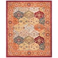 thumbnail image 3 of Safavieh Heritage Woodville Oriental Wool Area Rug, Multi/Red, 9' x 12', 3 of 8