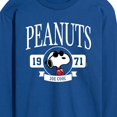 thumbnail image 3 of Peanuts - Collegiate  - Men's Long Sleeve T-Shirt, 3 of 6