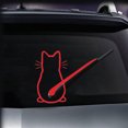 thumbnail image 2 of FlyFlise Car Rear Window Decals,Cute Funny Vinyl Decal Sticker,Rear Windshield Window Wiper Side, 2 of 5