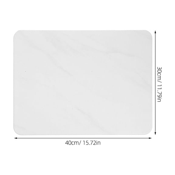 Tineasur Diatomite Dish Drying Stone for Kitchen Countertop, Quick Absorbent Mat for Fast Drying, 1 Piece
