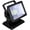 Black-30W, variant on 15W Rechargeable Work Light with Base,LED Flood Light,180? Rotatable, Spotlights,3 Light Modes,6.5 Runtime-Hands Free for Construction, Repair,Camping,