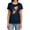 Navy, variant on Shazam Movie Tiger Bolt Women's T Shirt, Charcoal, Small