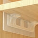 thumbnail image 5 of Billuyoard Adhesivo alargar estante soporte transparente armario partición clavijas Clip tablilla colgador de pared pegatina armario Almacenamiento y organización del hogar, 5 of 6