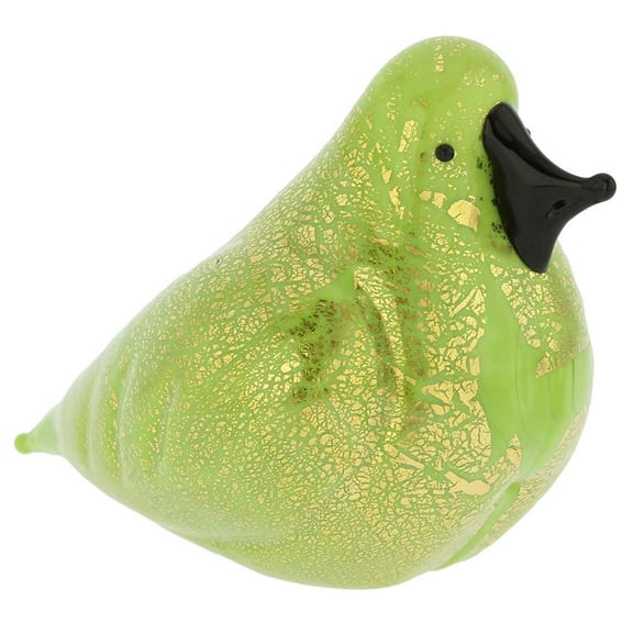 GlassOfVenice Murano Glass Bird - Green