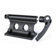 thumbnail image 1 of Portabicicletas y horquilla de aluminio. Liberación rápida para remolque o portabicicletas de camión. Horquilla delantera para bicicleta. Portaequipajes con clip fijo de extracción rápida, negro., 1 of 5