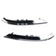 thumbnail image 3 of 2 piezas de moldura de rejilla de luz antiniebla para parachoques delantero para Mercedes Benz W212 09-12, 3 of 4