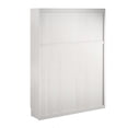 thumbnail image 3 of Pemberly Row Queen Murphy Wall Bed with Memory Foam Mattress in Ivory Oak, 3 of 34
