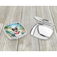 thumbnail image 3 of Rat Terrier Luau Compact Mirror 2.75 in x 3 in, 3 of 4