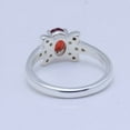thumbnail image 2 of Handmade Garnet, Natural Gemstones Rings, Silver Plated, 2 of 2