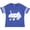 Football Blue and White, variant on Camper In A Star Filled Night Boys or Girls Toddler T-Shirt