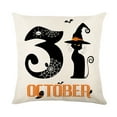 thumbnail image 1 of Bearachild Funda de almohada de Halloween de fácil cuidado que mantiene sin esfuerzo la decoración de Halloween Fundas de cojín ecológicas Type1 NO1, 1 of 6
