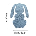 thumbnail image 2 of Cheapark Easter Cutlery Bag Set Festive Party Decoration 4pcs, 2 of 4
