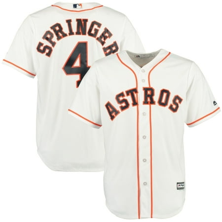 George Springer Houston Astros Majestic Official Cool Base Player Jersey -