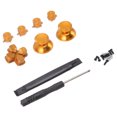 thumbnail image 1 of D Pad Remplacements Kits, Concave et Convexe Conception Game Controller Boutons Réparation Kit Réduire la Fatigue du Pouce Confortable Pratique pour Game Controller Or, 1 of 8