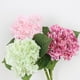 thumbnail image 5 of XmhyTop piezas de flores de hortensia artificiales de 21 pulgadas, grandes, naturales y realistas, con tacto real (rosa), 5 of 5