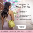 thumbnail image 4 of Kedzie Harper Multi-Pocket Crossbody Bag, Citrus (Women's), 4 of 7