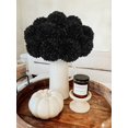 thumbnail image 4 of Planta artificial Briful de crisantemo negro, tallo de 28 cm, 12 unidades, 4 of 7