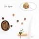 thumbnail image 4 of 5pack Wooden Coat Hooks, 10kg Wooden Hooks For Walls, 4 of 5