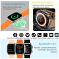 thumbnail image 3 of Reloj Smartwatch VAK B6 Ultra Bluetooth NFC Naranja, 3 of 6