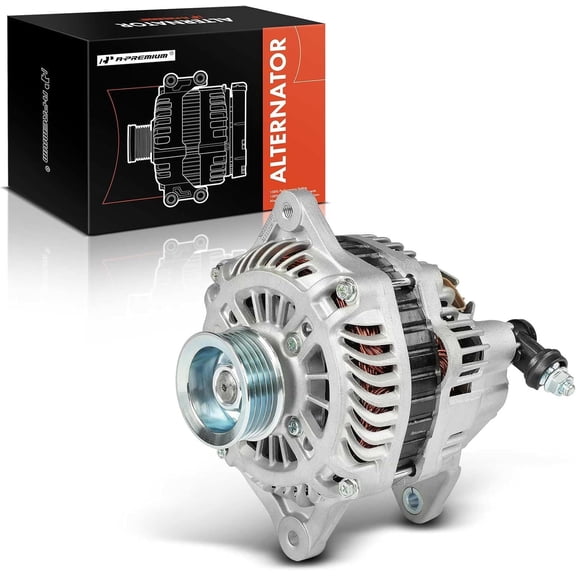 A-Premium Alternator Compatible with Subaru Outback 2005, Forester 2006-2010, Impreza 2006-2010, Legacy 2005 & Saab 9-2X 2006, 2.5L, 12V 110A 5-Groove Pulley Clockwise, Replace# 23700AA520, 32010647