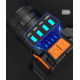 thumbnail image 4 of Linterna frontal multifunción para exteriores, recargable por USB, potente linterna con zoom, luz blanca, mecha L9 JM, 4 of 5