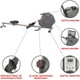 thumbnail image 2 of Máquina de Remo Magnético Sunny Health & Fitness SF-RW5941 Multifunción SPM Monitor Digital 16 Niveles de Resistencia 250 lb Gris Sunny Health & Fitness SF-RW5941, 2 of 2