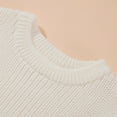 thumbnail image 6 of GYRATEDREAM Newborn Infant Baby Girl Knit Sweater Crewneck Long Sleeve Pullover Top Sweatshirt Toddler Fall Winter Clothes, 6 of 9