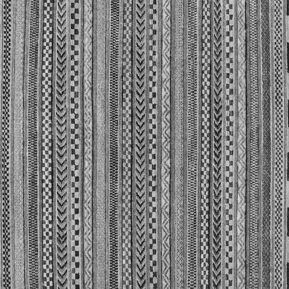 Ahgly Company Indoor Square Oriental Gray Modern Area Rugs, 5' Square