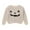 A-Beige, variant on Baby Ghost Clothes Toddler Baby Boy Girl Halloween Outfit Pumpkin/Ghost Knit Sweater Oversized Crewneck Knitted Pullover Sweatshirt|AG 4-5 Years