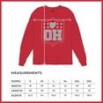 thumbnail image 7 of Ohio Shield Long Sleeve T-shirt Football Fan Game Day Tailgate Midwest Underdog, 7 of 7