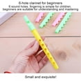 thumbnail image 5 of Flûtes en Plastique 6,3 Pouces Instruments de Musique Jouet pour Enfants, 5 of 5