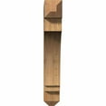 thumbnail image 6 of Ekena Millwork 6"W x 34"D x 38"H Imperial Craftsman Rough Sawn Bracket, Western Red Cedar, 6 of 13