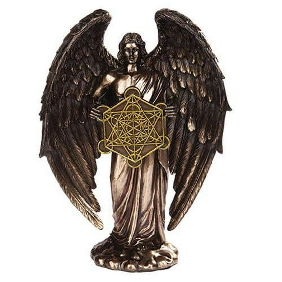 Pacific Giftware PTC Metatron Angel Orthodox Religious Bronze Finish Statue Figurine