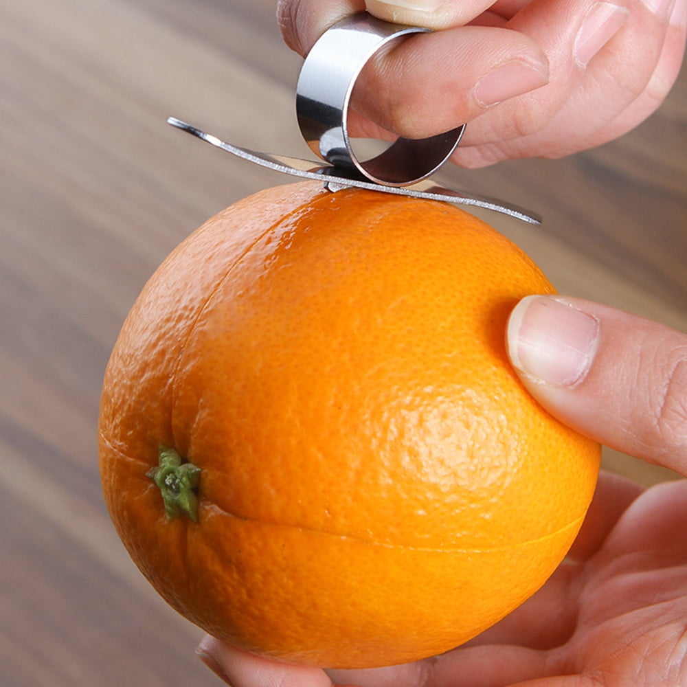 Citrus Queen 2-Pack Orange Peelers - Easy Citrus Fruit Skin Remover Tool, Kitchen Gadget