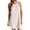 White, variant on yillto Swimsuit Cover up for Women Hollow out Summer Sleeveless Crewneck Short Dress Tank Bikini Coverups