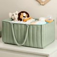 thumbnail image 6 of Byseng Large Portable Baby Diaper Caddy Organizer with Removable Dividers - Green, 6 of 6