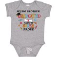 thumbnail image 3 of Inktastic My Big Brother Graduated and I'm Super Proud Boys or Girls Baby Bodysuit, 3 of 5