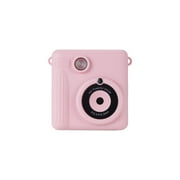Vivitar InstaPrint Digital Camera, 12MP, 4 Games, 2 Rolls of Paper, Instantly Prints 2 X 3 Pictures -Pink