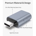 thumbnail image 3 of Adaptador USB C macho a USB3 hembra Syntech para iPhone, color azul, 3 of 8
