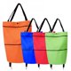 thumbnail image 2 of Carrito de compras plegable WEIHJMXG 2 en 1 portátil con cremallera 46 x 41 x 13,5 cm, 2 of 5