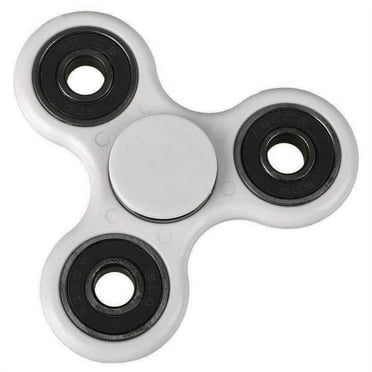 White Hand Spinner Fidget Toy EDC ADHD Ultra Durable High Speed Ceramic Bearing